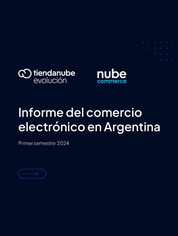 Portada del informe de e-commerce NubeCommerce 2024 primer semestre.